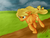 Size: 1024x768 | Tagged: safe, artist:fizzy-dog, applejack, earth pony, pony, g4, female, rain, running, solo