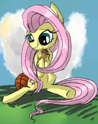 Size: 1133x1429 | Tagged: safe, artist:shippinghadre, fluttershy, hoops, g4, hoopshy, solo