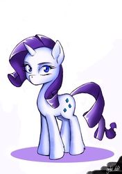 Size: 1076x1531 | Tagged: safe, artist:gab-stuff, rarity, pony, g4, drawing, female, solo