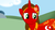 Size: 450x253 | Tagged: safe, artist:melting-milkyway, nation ponies, solo, turkey (country)