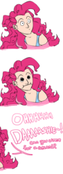 Size: 256x700 | Tagged: safe, artist:scorpiordinance, pinkie pie, human, g4, askhumanpinkiedash, humanized