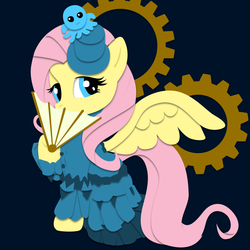 Size: 950x950 | Tagged: safe, fluttershy, g4, cute, shyabetes, steampunk