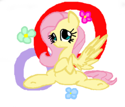 Size: 422x363 | Tagged: safe, artist:miss-zi-zi, fluttershy, pony, g4, female, solo