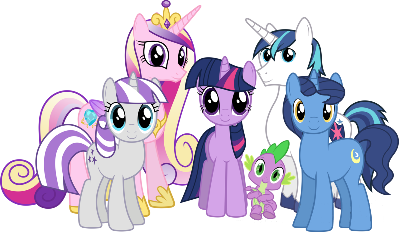 281665 - safe, artist:90sigma, edit, night light, princess cadance, shining  armor, spike, twilight sparkle, twilight velvet, family photo, group photo,  group picture, simple background, spike's family, transparent background -  Derpibooru