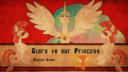 Size: 2000x1125 | Tagged: safe, artist:sosweetntasty, princess celestia, g4, royal guard