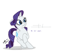 Size: 1977x1421 | Tagged: safe, artist:redapropos, rarity, pony, unicorn, g4, do not want, female, horn, mare, simple background, solo, transparent background