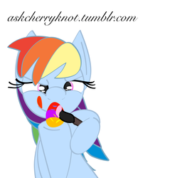 Size: 944x960 | Tagged: safe, artist:cherryknot, rainbow dash, g4, 30 minute art challenge, easter, easter egg, painting