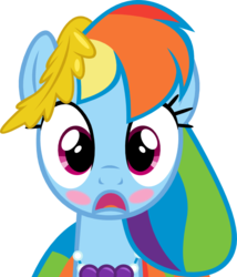 Size: 724x846 | Tagged: safe, artist:firestorm-can, rainbow dash, g4, the best night ever, blushing, clothes, dress, gala dress, simple background, svg, transparent background, vector