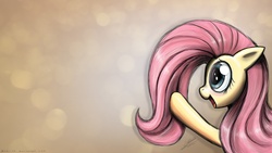 Size: 1920x1080 | Tagged: safe, artist:dori-to, fluttershy, pony, g4, female, solo, wallpaper