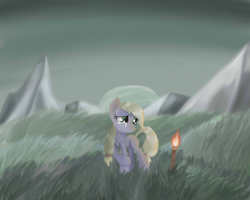 Size: 1500x1200 | Tagged: dead source, safe, artist:20percentcool, applejack, g4, sad, torch