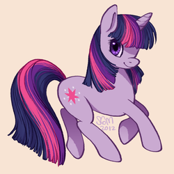 Size: 859x858 | Tagged: safe, artist:cloudedart, twilight sparkle, pony, g4, female, solo