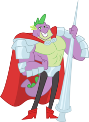 Size: 7202x9901 | Tagged: safe, artist:multiversecafe, spike, g4, absurd resolution, beefspike, dreamworks face, male, simple background, solo, transparent background, vector