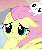 Size: 348x405 | Tagged: safe, screencap, angel bunny, fluttershy, pegasus, pony, rabbit, g4, hurricane fluttershy, animal, animated, cropped, duo, female, floppy ears, loop, mare, pet, wavy mouth, wind blowing, windswept mane