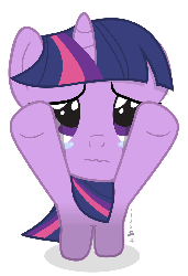 Size: 720x1050 | Tagged: safe, artist:dm29, twilight sparkle, pony, unicorn, g4, animated, bronybait, crying, cute, female, filly, filly twilight sparkle, julian yeo is trying to murder us, looking up, shadow, simple background, solo, twiabetes, twily, unicorn twilight, upsies, weapons-grade cute, white background, woobie