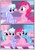 Size: 1741x2500 | Tagged: safe, artist:pyruvate, aloe, cloudchaser, lotus blossom, pinkie pie, earth pony, pegasus, pony, comic:the usual, g4, aloechaser, blushing, comic, female, lesbian, lotuspie, shipping, spa twins