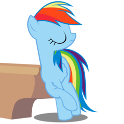 Size: 5000x5000 | Tagged: safe, artist:pokerface3699, rainbow dash, pegasus, pony, g4, suited for success, absurd resolution, female, mare, simple background, solo, transparent background, vector