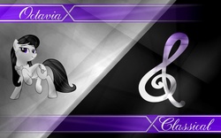 Size: 1680x1050 | Tagged: safe, artist:helsoul3, octavia melody, earth pony, pony, g4, cutie mark, female, solo, vector, wallpaper