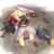 Size: 640x640 | Tagged: safe, artist:stupjam, fluttershy, pony, g4, bipedal, crossbow, crossover, crying, female, imminent death, mare, medic, medic (tf2), rocket, sentry, solo, team fortress 2, weapon