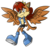 Size: 750x701 | Tagged: safe, artist:pavagat, alicorn, pony, crossover, dreamworks face, horn, pun, sally acorn, satam, sonic the hedgehog (series), wings