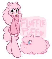 Size: 818x932 | Tagged: safe, artist:php9, oc, oc only, oc:fluffle puff, anthro, unguligrade anthro, clothes, fluffy, human facial structure, stockings, tongue out