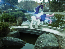 Size: 2560x1920 | Tagged: safe, artist:colorfulbrony, rarity, g4, clothes, irl, photo, ponies in real life, scarf