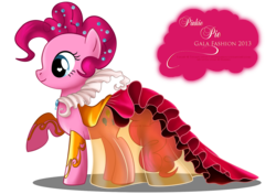 Size: 1500x1053 | Tagged: safe, artist:tiffanymarsou, pinkie pie, g4, clothes, dress