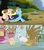 Size: 640x720 | Tagged: safe, edit, screencap, fluttershy, gilda, rainbow dash, spike, dragon, griffon, pegasus, pony, g4, griffon the brush off, my little pony: friendship is magic, spike at your service, bucket sandals, callback, continuity, covering ears, roar, screaming, traumatized, yelling