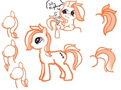 Size: 1201x895 | Tagged: safe, artist:ophdesigner, oc, oc only, oc:safe haven, earth pony, pony, dream, sleeping