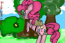 Size: 1280x853 | Tagged: safe, artist:tarragon2000, pinkie pie, g4, 30 minute art challenge, easter, easter egg