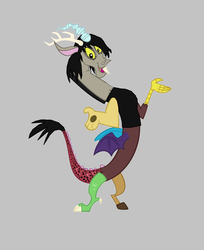 Size: 1108x1360 | Tagged: safe, edit, oc, oc only, oc:blackettra kathleen, draconequus, draconequus oc, not discord, shrug