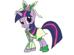 Size: 1024x768 | Tagged: safe, artist:omegaridersangou, twilight sparkle, g4, cure mint, precure, pretty cure, yes precure 5 gogo