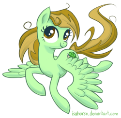 Size: 575x561 | Tagged: safe, artist:isahorse, oc, oc only, pegasus, pony, flying, looking up, simple background, smiling, transparent background