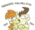 Size: 300x261 | Tagged: safe, artist:egophiliac, pound cake, pumpkin cake, pegasus, pony, unicorn, slice of pony life, g4, :t, awkward, awkward sibling hug, brother and sister, colt, female, filly, gravity falls, hug, male, older, older pound cake, older pumpkin cake, siblings, simple background, tourist trapped, transparent background, twins, woonoggles