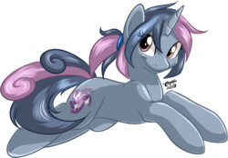 Size: 697x486 | Tagged: safe, artist:fizzy-dog, oc, oc only, oc:galaxy swirl, pony, solo