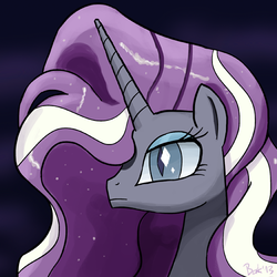 Size: 500x500 | Tagged: safe, artist:shivanking, nightmare rarity, g4, spoiler:comic, nightmare grayity, tumblr