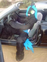 Size: 450x600 | Tagged: safe, queen chrysalis, g4, convertible, cosplay, fursuit, irl, photo, ponysuit