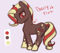 Size: 776x687 | Tagged: safe, artist:twighat, oc, oc only, oc:cherry fizz, pony, butt, plot, reference sheet, solo