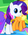 Size: 341x416 | Tagged: safe, screencap, applejack, rarity, spike, dragon, earth pony, pony, unicorn, g4, keep calm and flutter on, season 3, animation error, clothes, dress, element of generosity, eye, eyes, female, male, mare, no eyelashes, rarieyes, wat