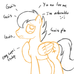 Size: 500x500 | Tagged: safe, sagittarius (g4), pegasus, pony, g4, male, ponyscopes, sagittarius, solo, stahp, stallion, tumblr, zodiac