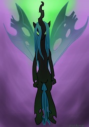 Size: 1280x1810 | Tagged: safe, artist:exceldamage, queen chrysalis, changeling, changeling queen, g4, 30 minute art challenge, female