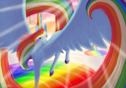 Size: 2000x1400 | Tagged: safe, artist:thedragonfreak77, rainbow dash, pony, g4, female, solo