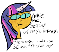 Size: 1000x884 | Tagged: safe, artist:riokenng3, twilight sparkle, human, g4, 30 minute art challenge, horn, horned humanization, humanized