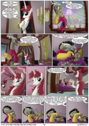 Size: 1080x1527 | Tagged: safe, artist:az-pekt, discord, oc, g4, accidentally, comic, lauren faust, ponified