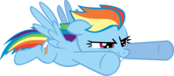 Size: 3844x1698 | Tagged: safe, artist:cloudshadezer0, rainbow dash, pegasus, pony, g4, may the best pet win, flying, show accurate, simple background, solo, transparent background, vector