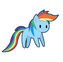 Size: 662x650 | Tagged: safe, artist:sauec, rainbow dash, pony, g4, female, simple background, smiling, solo, transparent background