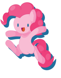 Size: 1037x1329 | Tagged: safe, artist:sauec, pinkie pie, pony, g4, female, simple background, smiling, solo, transparent background