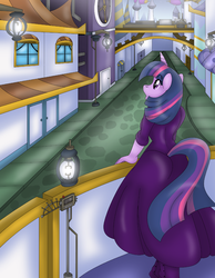 Size: 776x1000 | Tagged: safe, artist:akuoreo, twilight sparkle, anthro, g4, a tale of two twilights, fanfic, female, solo