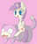 Size: 897x1077 | Tagged: dead source, safe, artist:berrydrops, alula, pluto, princess erroria, alicorn, pony, slowpoke (pokémon), unicorn, g4, crossover, duo, female, filly, mare, pink background, pokémon, ponies riding pokémon, riding, simple background