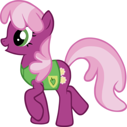 Size: 2000x2005 | Tagged: safe, artist:spittiepie, cheerilee, earth pony, pony, g4, winter wrap up, clothes, female, mare, plant team, scene interpretation, simple background, singing, solo, transparent background, vector, vest, walking, winter wrap up vest