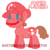 Size: 295x294 | Tagged: safe, artist:cowardlydoctor, 30 minute art challenge, male, mario, ponified, pun, super mario, super mushroom